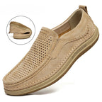 Mocassins Homme Cuir Souple Respirant