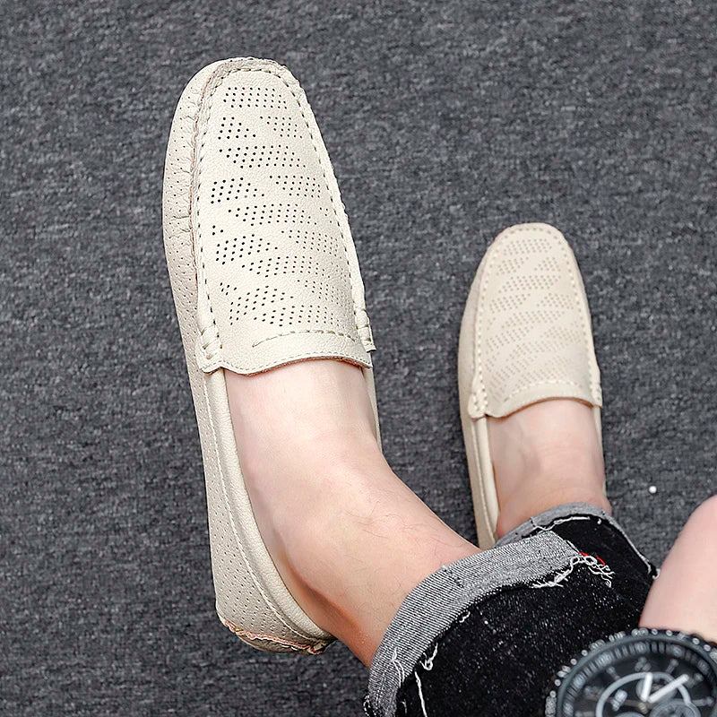 Mocassins Cuir Grandes Tailles