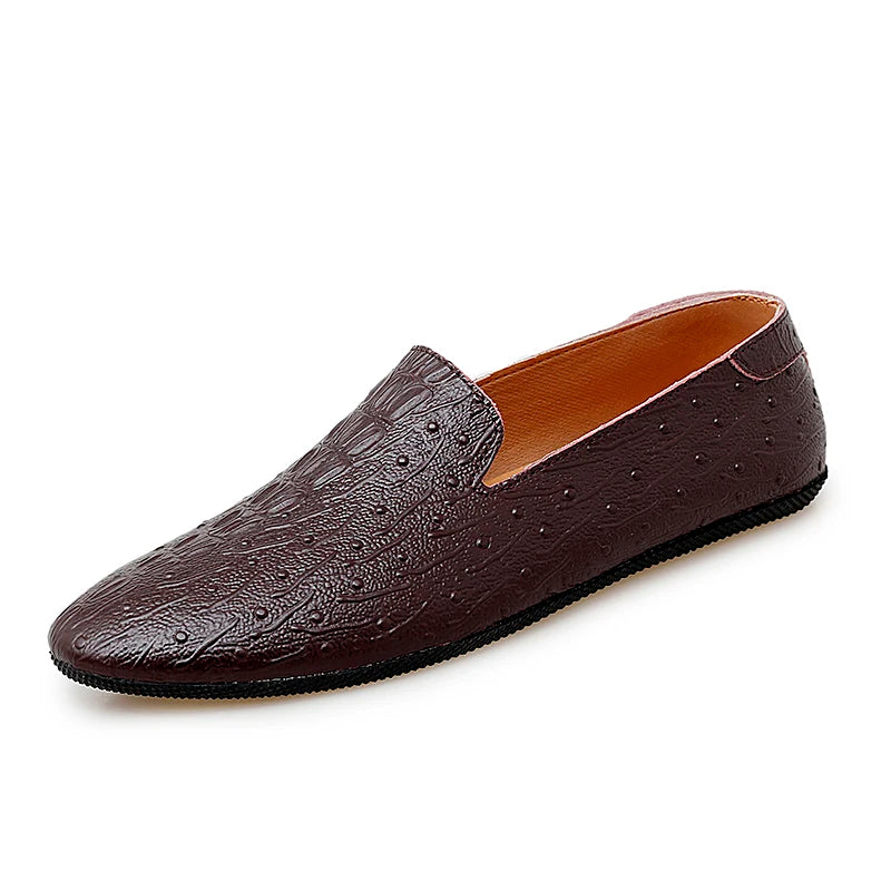 Mocassins Cuir Fait Main Italien