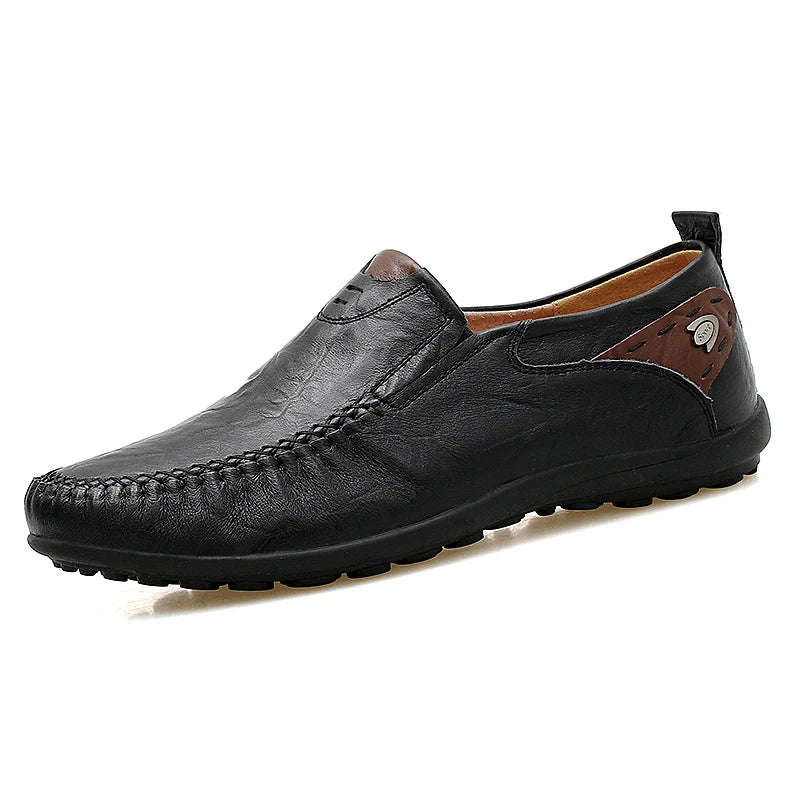 Mocassins Homme Cuir Véritable