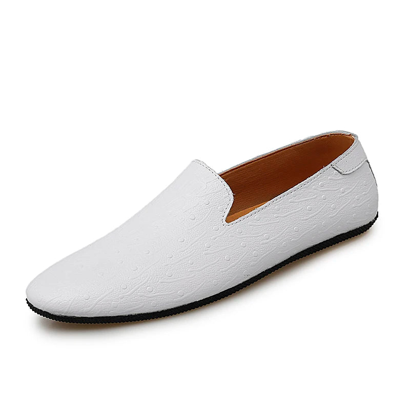Mocassins Cuir Fait Main Italien