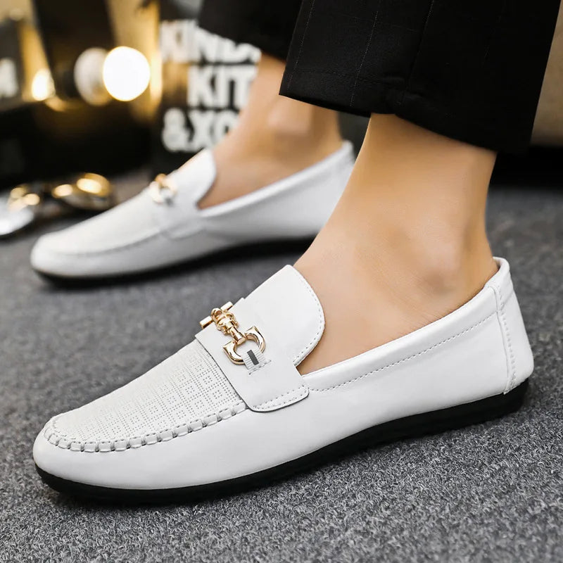 Mocassins Printemps Cuir Souple