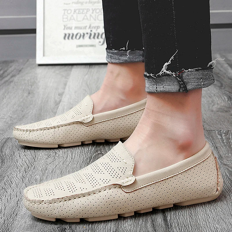 Mocassins Cuir Grandes Tailles