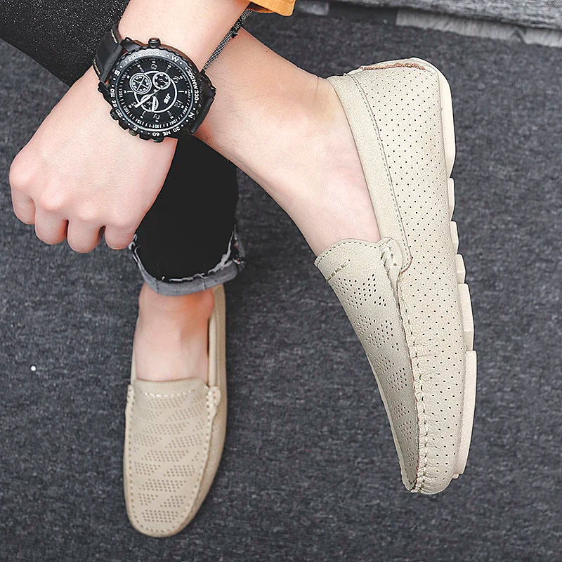 Mocassins Cuir Grandes Tailles