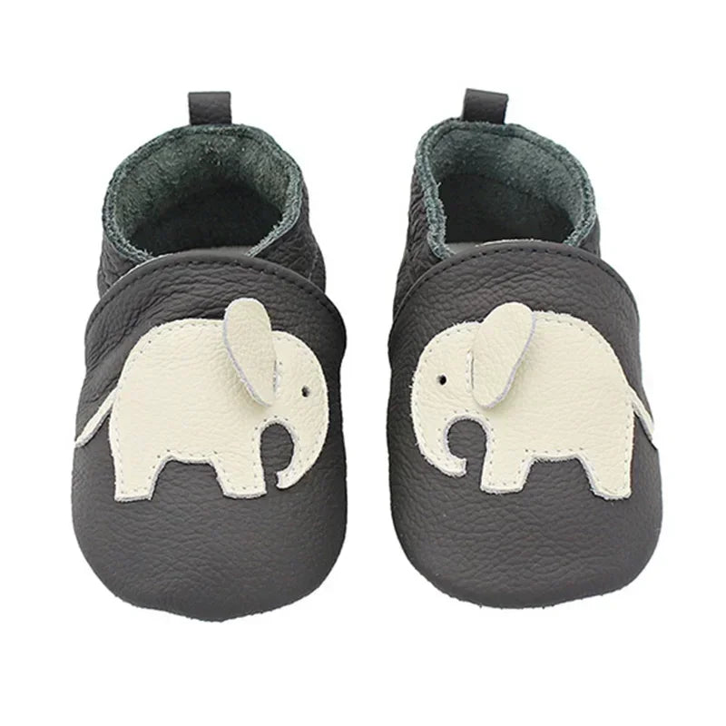 Chaussures Bébé Cuir 0-24M Antidérapant