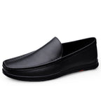 Mocassins Homme Cuir Italien Noir