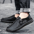 Mocassins Homme Cuir Grandes Tailles