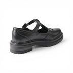 Derbies Femme Cuir Brogue Rétro Confortable