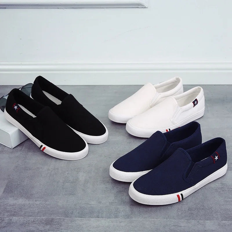 Mocassins Homme Toile Confortable