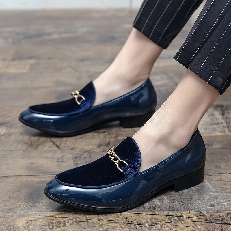 Mocassins Velours Élégant
