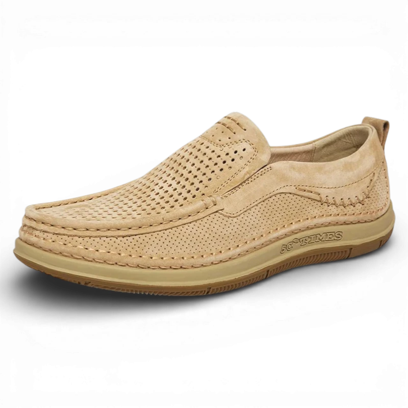 Mocassins Homme Cuir Souple Respirant