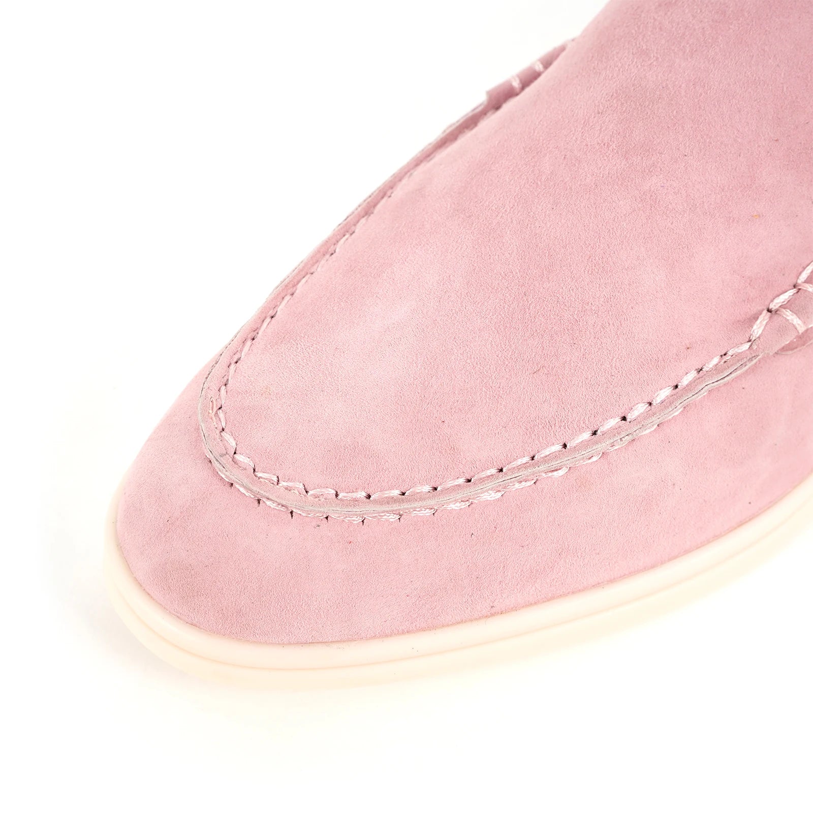 Mocassins Femme Cuir Rétro Classique