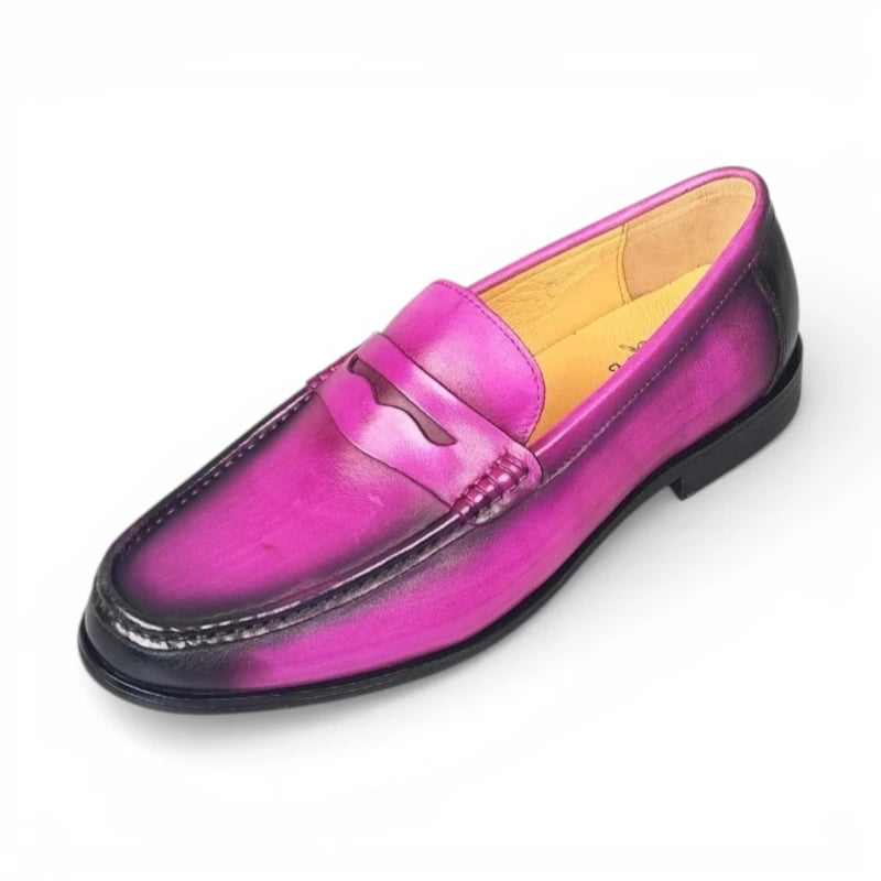 Mocassins Homme Penny Cuir Classique