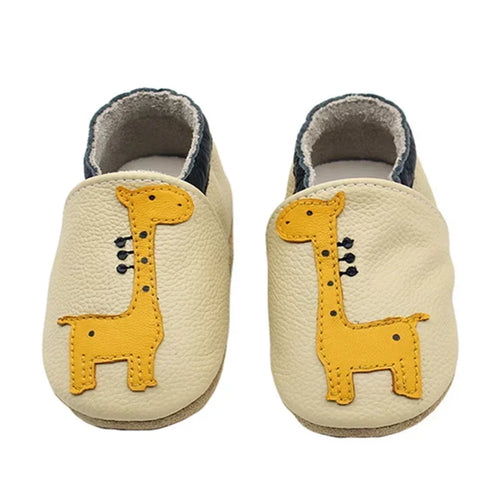 Chaussures Bébé Cuir 0-24M Antidérapant