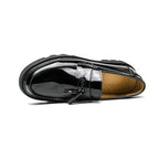 Mocassins Homme Cuir Verni Respirant