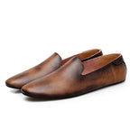 Mocassins Homme Cuir Slip-On Casual