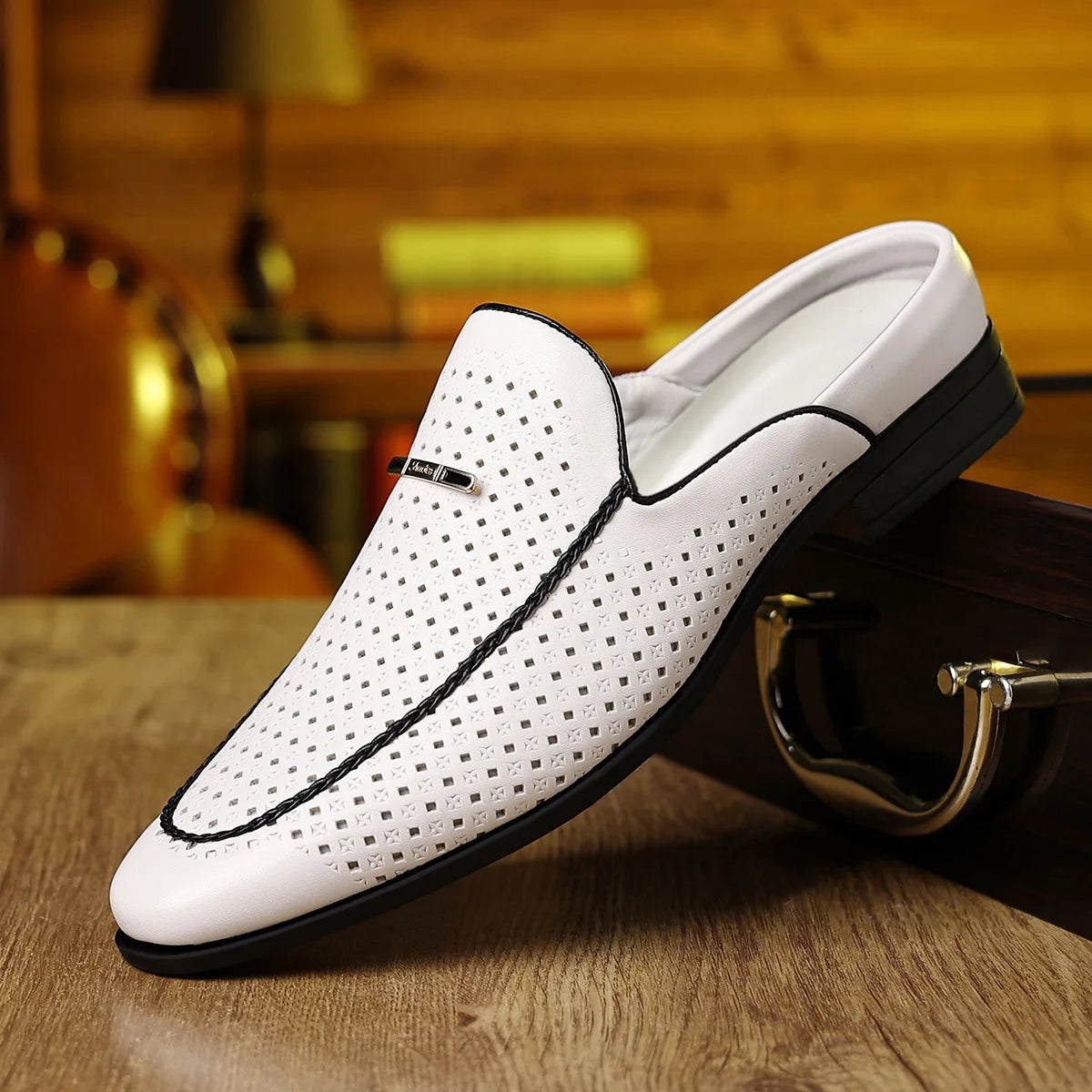 Mules Cuir Slip-On Été