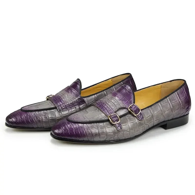 Chaussures Femme Cuir Monk Strap