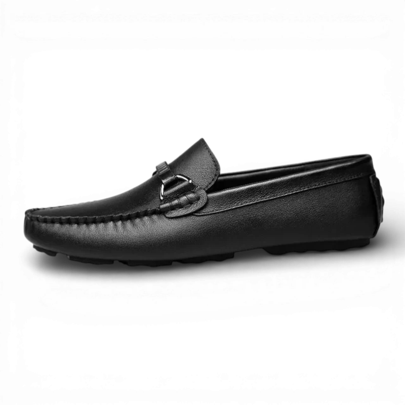 Mocassins Cuir Bureau Slip-On