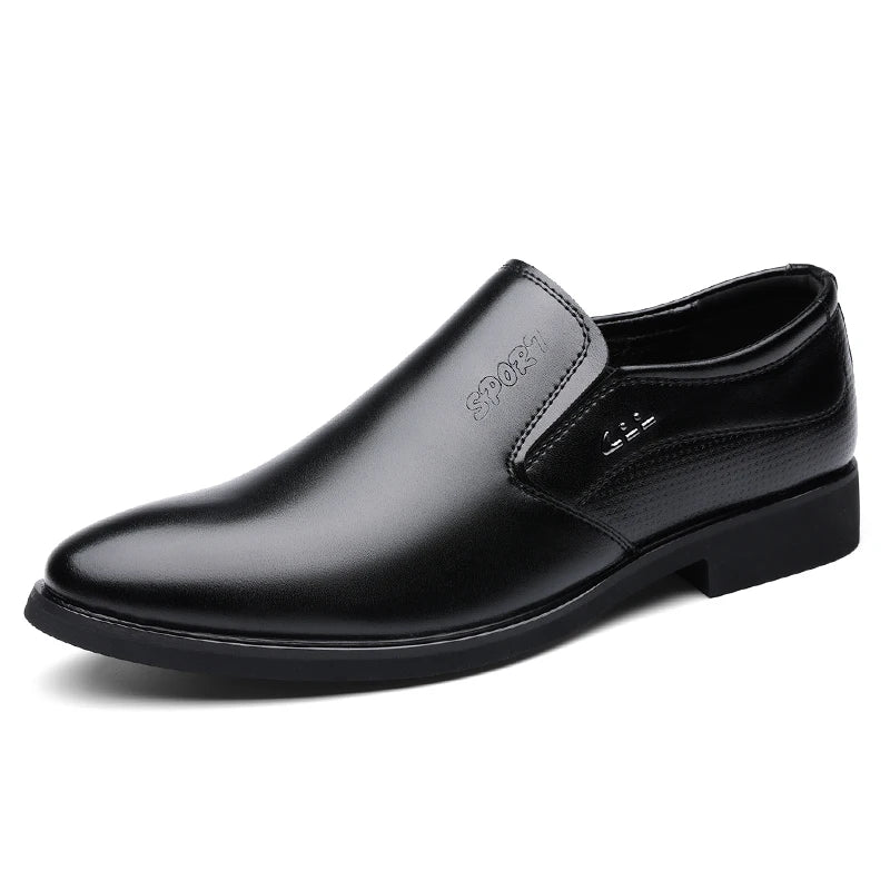 Mocassins Homme Cuir Slip-On