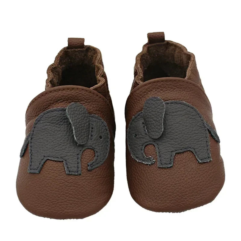 Chaussures Bébé Cuir 0-24M Antidérapant