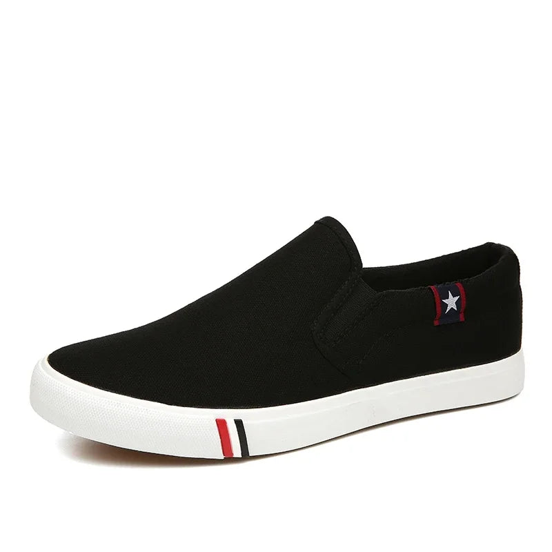Mocassins Homme Toile Confortable