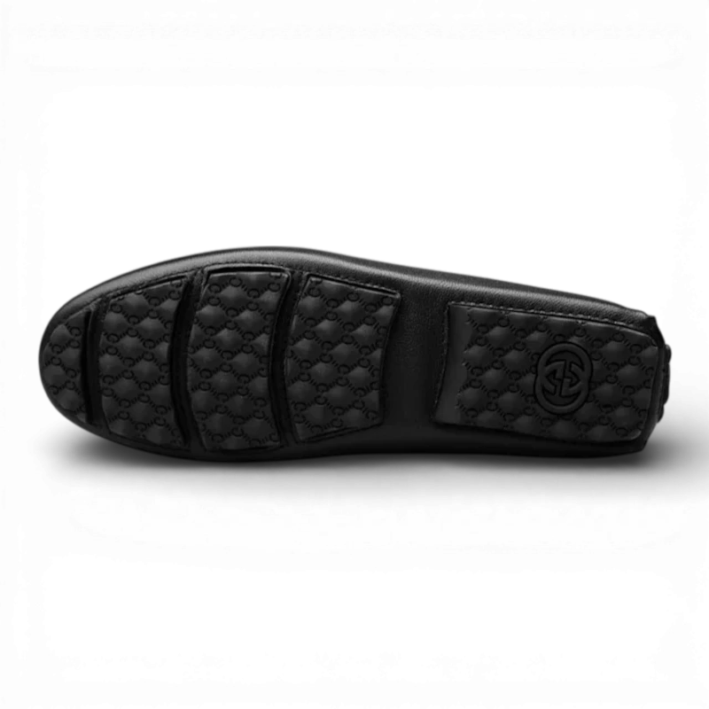 Mocassins Cuir Bureau Slip-On