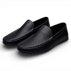 Mocassins Homme Cuir Aéré Été