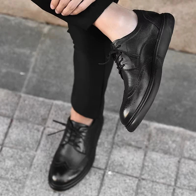 Chaussures Homme Cuir Oxford Brogue
