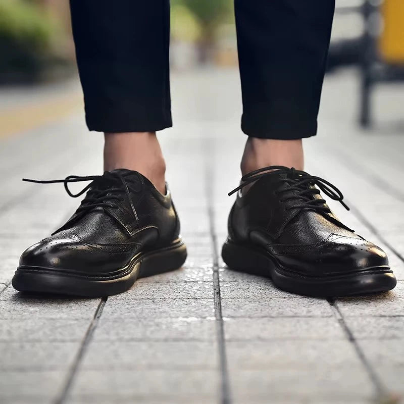 Chaussures Homme Cuir Oxford Brogue