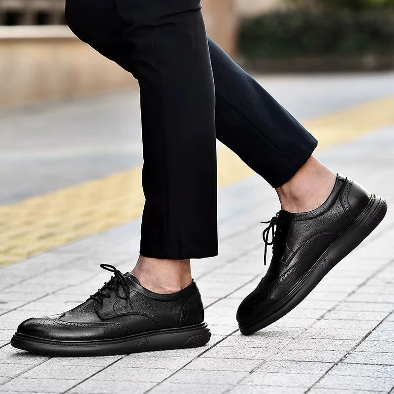 Chaussures Homme Cuir Oxford Brogue