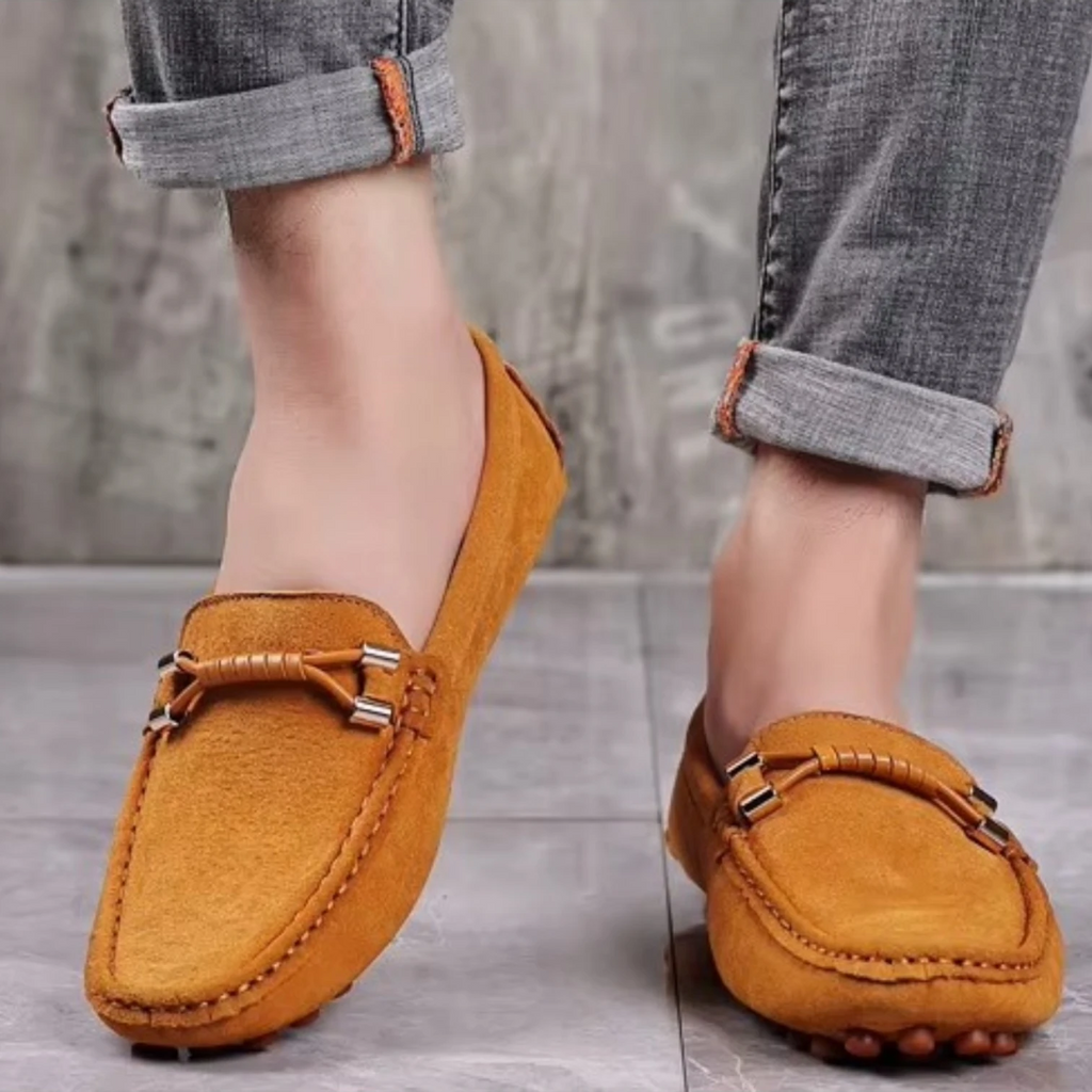 Mocassins Homme Daim Luxe