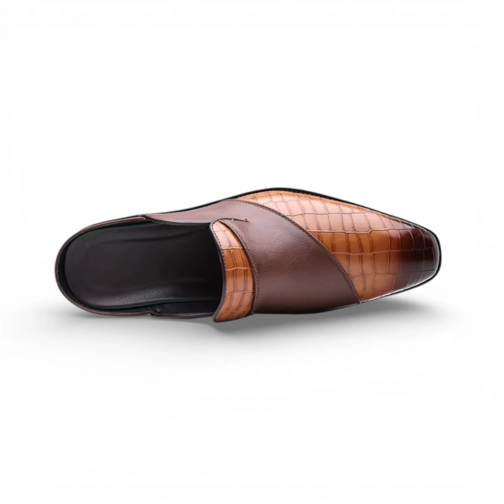 Mules Homme Été Cuir