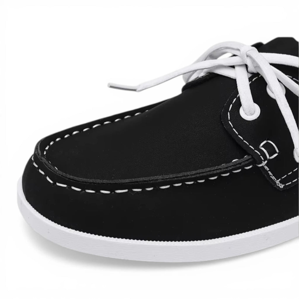 Mocassins Homme Bateau Cuir PU