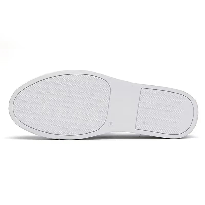 Mocassins Homme Cuir Tressé