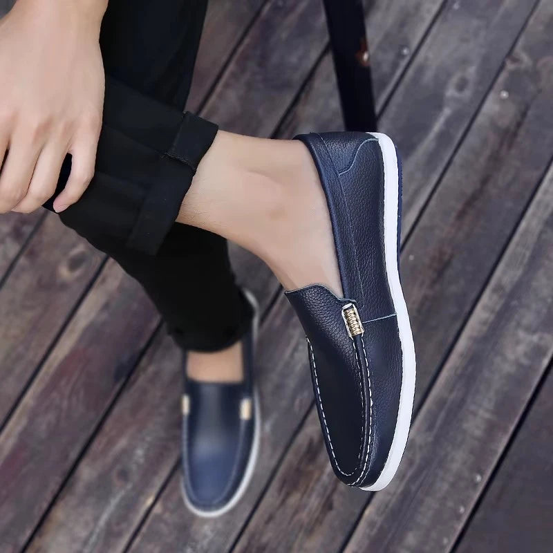 Mocassins Cuir Style Anglais
