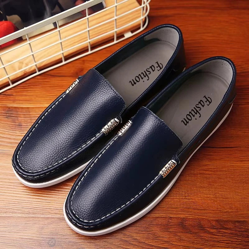 Mocassins Cuir Style Anglais