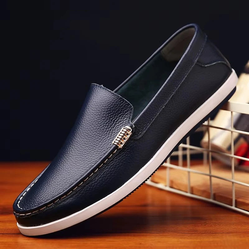 Mocassins Cuir Style Anglais