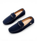 Mocassins Coloré Cuir Automne