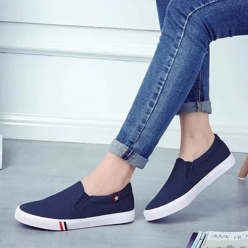 Mocassins Homme Toile Confortable