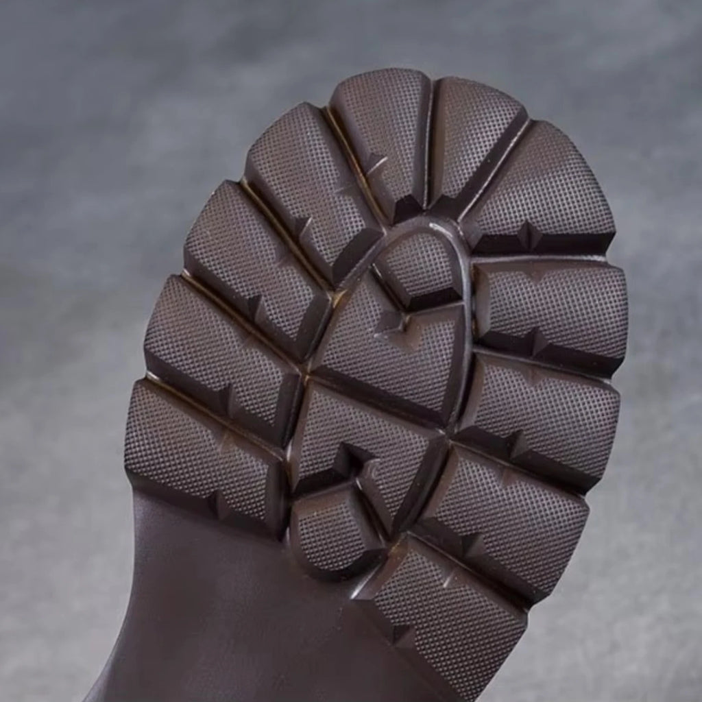 Mocassins Femme Talon Épais