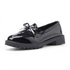 Ballerines Femme Cuir Style Français Classique