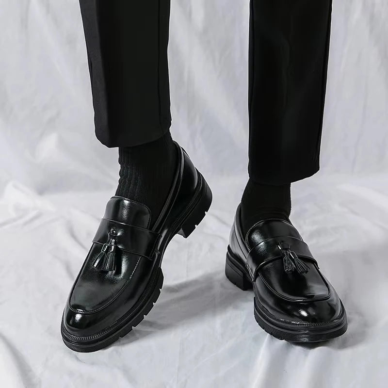 Mocassins Homme Cuir Style Business