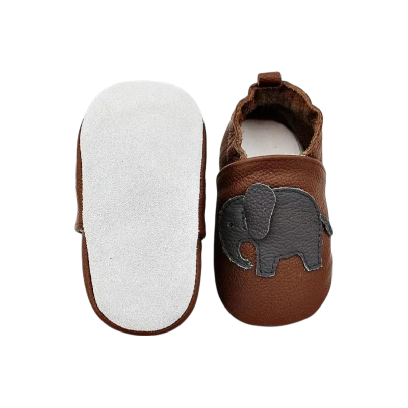 Chaussures Bébé Cuir 0-24M Antidérapant