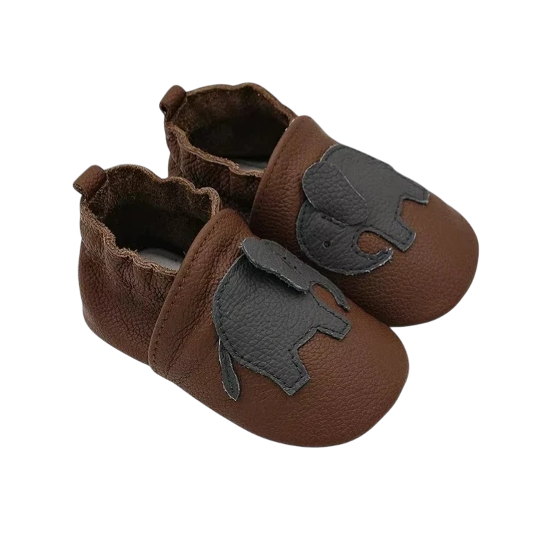 Chaussures Bébé Cuir 0-24M Antidérapant