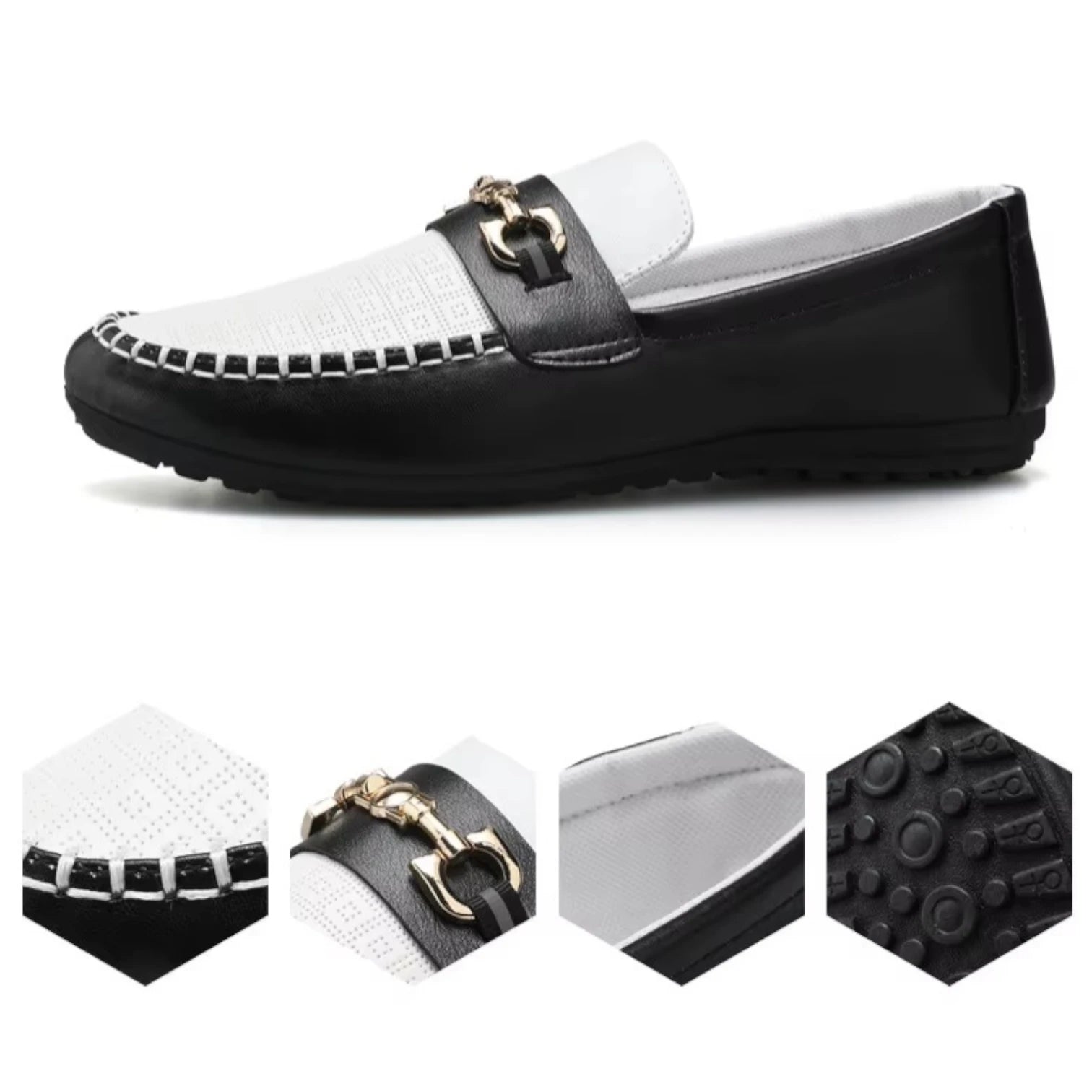 Mocassins Printemps Cuir Souple