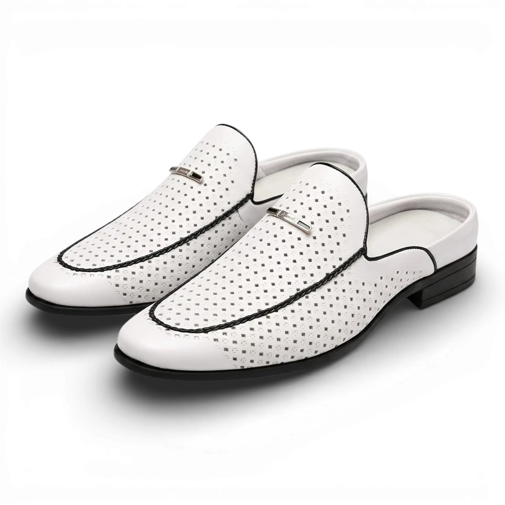 Mules Cuir Slip-On Été