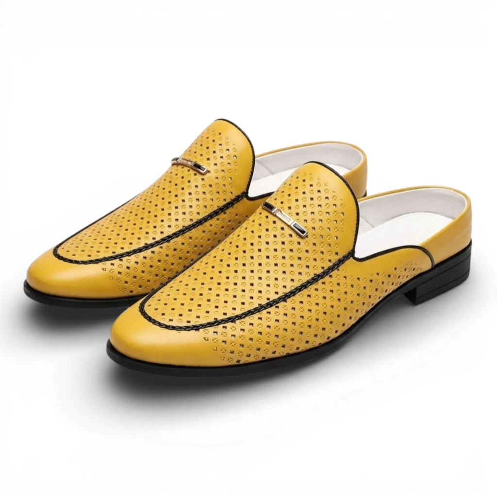 Mules Cuir Slip-On Été